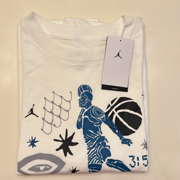 Jordan Women’s Flight Tee Shirt Top - Picture 6 of 6